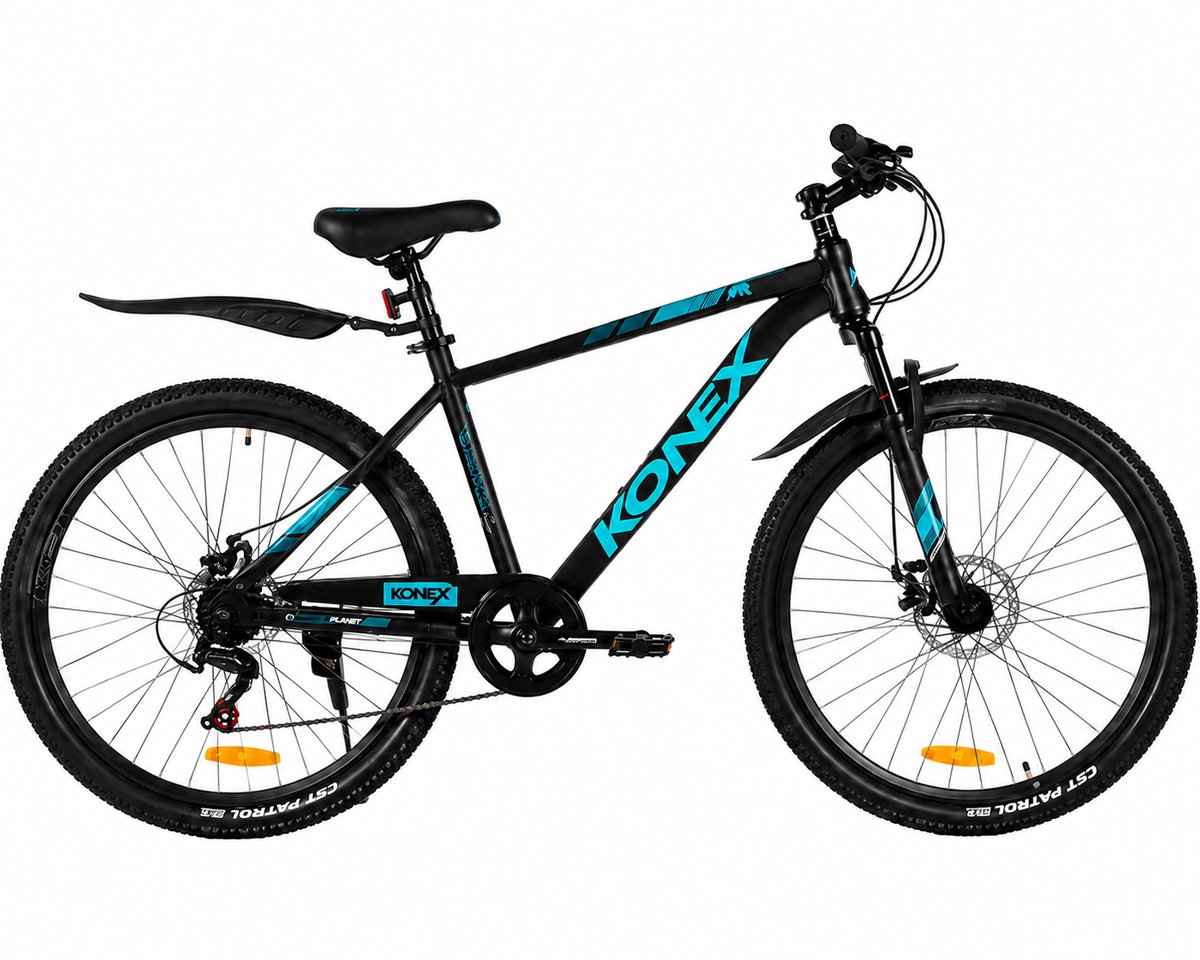 Konex Warrior 2.0 26" Grey Blue Single Speed Mountain Bike