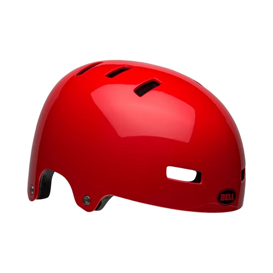Red bicycle helmet accessory